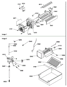 Ice Maker Parts And Add On Ice Maker Kit parts for Amana Side-By-Side Refrigerator SR520SW-P1183002WW from AppliancePartsPros.com