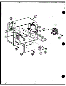 (Srcf18u01b / P6917204c) (Srcf24u01b / P6917205c) (Srcf24u01c / P6917207c) parts for Amana Central Air Conditioner SRCF24U01A/P6917203C from AppliancePartsPros.com