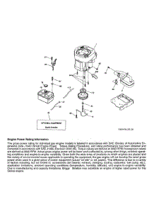 Engine parts for Husqvarna Front-Engine Lawn Tractor SRD17530-280022 from AppliancePartsPros.com
