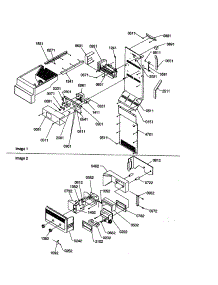 Ice Maker / Control Assembly parts for Amana Side-By-Side Refrigerator SRD20S4W-P1190816WW from AppliancePartsPros.com