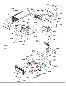 Ice Maker / Control Assy parts for Amana Side-By-Side Refrigerator SRD20TPE-P1190811WE from AppliancePartsPros.com