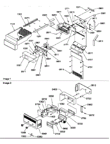Ice Maker / Control Assy parts for Amana Side-By-Side Refrigerator SRD22TPE-P1190307WE from AppliancePartsPros.com