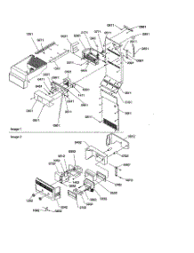 Ice Maker / Control Assembly parts for Amana Side-By-Side Refrigerator SRD23V-P1315306WL from AppliancePartsPros.com