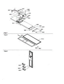 Freezer Door parts for Amana Side-By-Side Refrigerator SRD23VPE-P1315307WE from AppliancePartsPros.com