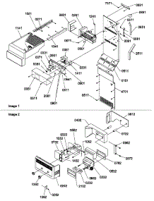 Ice Maker / Control Assy parts for Amana Side-By-Side Refrigerator SRD25S5L-P1190305WL from AppliancePartsPros.com