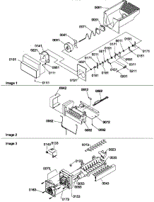 Ice Bucket Auger, Ice Maker And Ice Maker Parts parts for Amana Side-By-Side Refrigerator SRD325S5E-P1307203WE from AppliancePartsPros.com