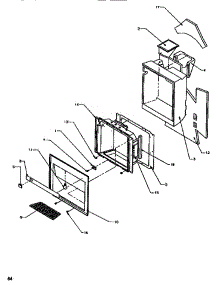 Ice & Water Cavity parts for Amana Side-By-Side Refrigerator SRD520SL-P1186301WL from AppliancePartsPros.com