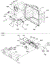 Ice & Water Cavity And Electronic Bracket Assy