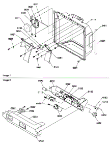 Ice & Water Cavity And Electronic Bracket Assy parts for Amana Side-By-Side Refrigerator SRD520TE-P1308801WE from AppliancePartsPros.com