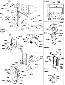Drain Systems, Rollers, And Evaporator Assy parts for Amana Side-By-Side Refrigerator SRD522TW-P1309903WW from AppliancePartsPros.com
