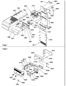Ice Maker / Control Assy parts for Amana Side-By-Side Refrigerator SRD522TW-P1313301WW from AppliancePartsPros.com