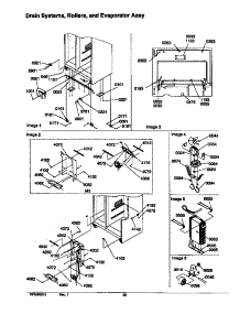 Drain Systems, Rollers, And Evaporator Assy parts for Amana Side-By-Side Refrigerator SRD526TW-P1310201WW from AppliancePartsPros.com