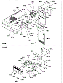 Ice Maker / Control Assy parts for Amana Side-By-Side Refrigerator SRD526TW-P1313401WW from AppliancePartsPros.com