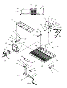 Machine Compartment parts for Amana Side-By-Side Refrigerator SRDE327S3L-P1184903W from AppliancePartsPros.com