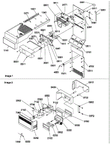 Ice Maker / Control Assy parts for Amana Side-By-Side Refrigerator SRDE327S3L-P1184906WL from AppliancePartsPros.com