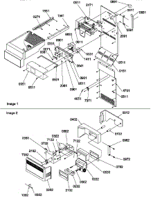 Ice Maker / Control Assy parts for Amana Side-By-Side Refrigerator SRDE327S3L-P1307106WL from AppliancePartsPros.com