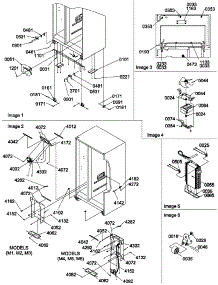 Drain Systems, Rollers, And Evaporator Assy parts for Amana Side-By-Side Refrigerator SRDE327S3W-P1307101WW from AppliancePartsPros.com