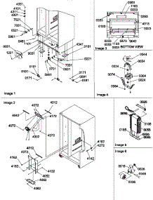 Drain Systems, Rollers, And Evaporator Assy parts for Amana Side-By-Side Refrigerator SRDE327S3W-P1307103WW from AppliancePartsPros.com