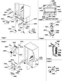 Drain Systems, Rollers, And Evaporator Assy parts for Amana Side-By-Side Refrigerator SRDE327S3W-P1307106WW from AppliancePartsPros.com