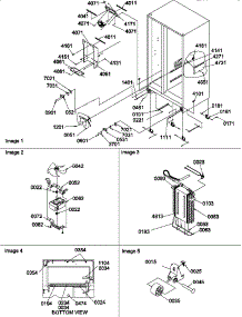 Drain System, Rollers, And Evaporator Assy parts for Amana Side-By-Side Refrigerator SRDE520TBW-P1312402WW from AppliancePartsPros.com