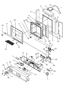 Ice And Water Cavity parts for Amana Side-By-Side Refrigerator SRDE528SW-P1184901WW from AppliancePartsPros.com