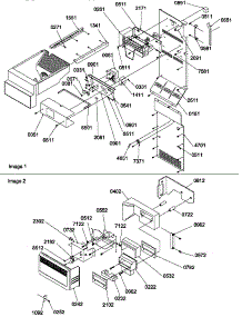 Ice Maker / Control Assy parts for Amana Side-By-Side Refrigerator SRDE528TW-P1312601WW from AppliancePartsPros.com
