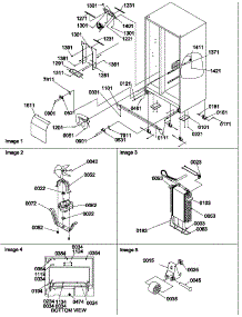 Drain Systems, Rollers, And Evaporator Assy parts for Amana Side-By-Side Refrigerator SRDE528VW-P1320403WW from AppliancePartsPros.com