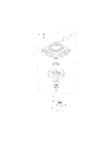 Recoil Starter parts for Kawasaki Lawn & Garden Engine SRE621 from AppliancePartsPros.com