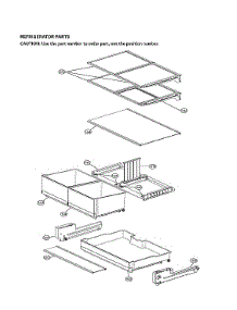 Refrigerator Parts parts for Lg Bottom-Mount Refrigerator SRFVC2406S/00 from AppliancePartsPros.com