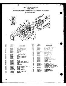 50 Cycle 8 Cube Compact Ice Maker (Sp19e-C / P74100-2Wc) (Sp19e / P74100-2W) (Sp19e-A / P74100-2Wa) (Sp19e-L / P74100-2Wl) (Sp19e-G / P74100-2Wg) (Sri-22E-C / P74100-11Wc) (Sri-22E / P74100-11W) (Sri-22E-A / P74100-11Wa) (Sri-22E-L / P74100-11Wl) (Sri-22E-G / P74100-11Wg) parts for Amana Side-By-Side Refrigerator SRI-22E-L-P74100-11WL from AppliancePartsPros.com