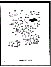 Condensor Parts parts for Amana Side-By-Side Refrigerator SRI19A-C-P60350-6WC from AppliancePartsPros.com