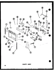 Cavity Assy (Sri19c-G / P73900-5Wg) (Sri19c-A / P73900-5Wa) (Sri19c-C / P73900-5Wc) (Sri19c-L / P73900-5Wl) (Sri19c / P73900-5W) (Sdi22c-C / P73900-6Wc) (Sdi22c / P73900-6W) (Sdi22c-A / P73900-6Wa) (Sdi22c-L / P73900-6Wl) (Sdi22c-G / P73900-6Wg) (Sdi25c-C / P73900-7Wc) (Sdi25c parts for Amana Side-By-Side Refrigerator SRI19C-L-P73320-54WL from AppliancePartsPros.com