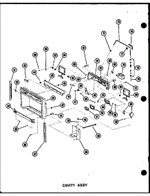 Cavity Assy (Sdi25n-1 / P60230-75W) (Sdi25n-1-C / P60230-75Wc) (Sdi25n-1-Ag / P60230-75Wg) (Sdi25n-1-A / P60230-75Wa) (Sdi25n-1 / P60230-92W) (Sdi25n-1-C / P60230-92Wc) (Sdi25n-1-Ag / P60230-92Wg) (Sdi25n-1-A / P60230-92Wa) (Sdi25w / P60340-3W) (Sdi25w-C / P60340-3Wc) (Sdi25 parts for Amana Side-By-Side Refrigerator SRI19W-A-P60340-10WA from AppliancePartsPros.com