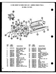 12 Cube Compact Ice Maker (Sri19f-G / P7700010wg) (Sri19f / P7700010w) (Sri19f-L / P7700010wl) (Sdi22f / P7700011w) (Sdi22f-G / P7700011wg) (Sdi22f-L / P7700011wl) (Sdi25f / P7700012w) (Sdi25f-G / P7700012wg) (Sdi25f-L / P7700012wl) parts for Amana Side-By-Side Refrigerator SRI25F-A-P7700006WA from AppliancePartsPros.com