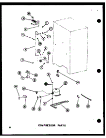 Compressor Parts (Sdi25w-Ag / P73320-19Wg) (Sdi25w-L / P73320-19Wl) (Sdi25w-A / P73320-19Wa) (Sdi25w / P73320-19W) (Sdi25w-C / P73320-19Wc) (Sdi22w-C / P73320-22Wc) (Sdi22w / P73320-22W) (Sdi22w-A / P73320-22Wa) (Sdi22w-L / P73320-22Wl) (Sdi22w-Ag / P73320-22Wg) (Sri19w-C / P7 parts for Amana Side-By-Side Refrigerator SRI519W-AG-P73320-25WG from AppliancePartsPros.com