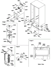 Drain System, Rollers, And Evaporator Assy parts for Amana Side-By-Side Refrigerator SS21SL-P1193802WL from AppliancePartsPros.com
