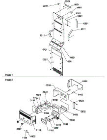 Control Assy parts for Amana Side-By-Side Refrigerator SS25TL-P1194004WL from AppliancePartsPros.com