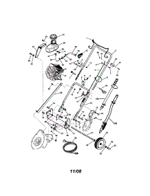 Frame / Handles / Engine parts for Snapper Gas Snowblower SS5201E from AppliancePartsPros.com
