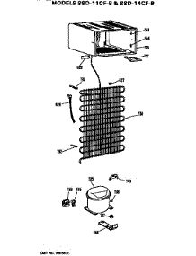 Unit Parts parts for Hot Point Refrigerator SSD11CFBLWH from AppliancePartsPros.com