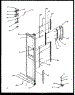 Freezer Door Hinge And Trim Parts (Sxd22ng / P1162405wg) (Sxd22nl / P1162405wl) (Sxd22nw / P1162405ww) (Ssd25nbl / P1162409wl) (Ssd25nbw / P1162409ww)