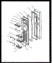 Freezer Door (Sxd27nl / P1162408wl) (Sxd27ne / P1162408we) (Sxd27nw / P1162408ww) (Sxd27nw / P1162411ww) (Sxd27ne / P1162411we) (Sxd27nl / P1162411wl)