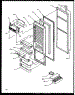 Refrigerator Door (Sxd22ng / P1162405wg) (Sxd22nl / P1162405wl) (Sxd22nw / P1162405ww) (Ssd25nbl / P1162409wl) (Ssd25nbw / P1162409ww)