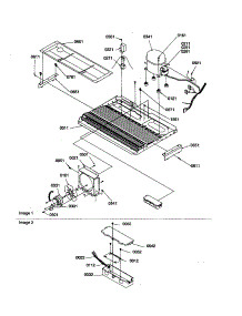 Machine Compartment parts for Amana Side-By-Side Refrigerator SSD25TE-P1314201WE from AppliancePartsPros.com