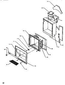 Ice & Water Cavity parts for Amana Side-By-Side Refrigerator SSD522SBL-P1184701WL from AppliancePartsPros.com