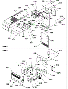 Ice Maker / Control Assy parts for Amana Side-By-Side Refrigerator SSD522TBW-P1313601WW from AppliancePartsPros.com