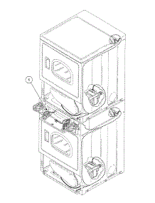 Harnesses 1 parts for Speed Queen Dryer SSE007LF from AppliancePartsPros.com