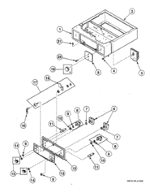 Control Panel parts for Speed Queen Dryer SSE007LF99H2 from AppliancePartsPros.com