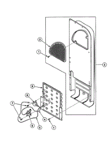 Heater parts for Speed Queen Dryer SSE117LF from AppliancePartsPros.com