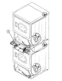 Harnesses 1 parts for Speed Queen Dryer SSE117QF1500 from AppliancePartsPros.com