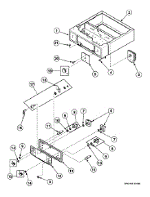 Control Panel parts for Speed Queen Dryer SSE807LF from AppliancePartsPros.com